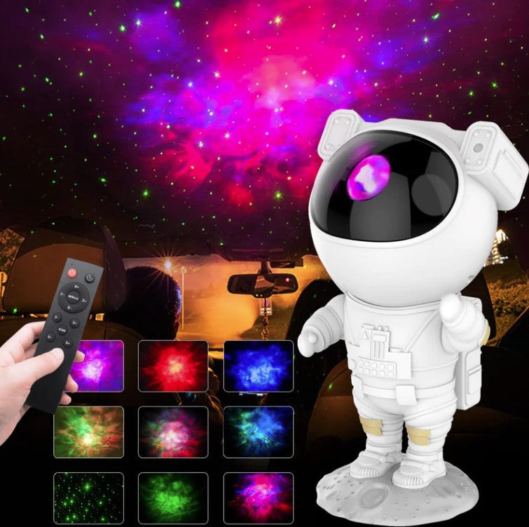 Projetor LED Astronauta Galaxy